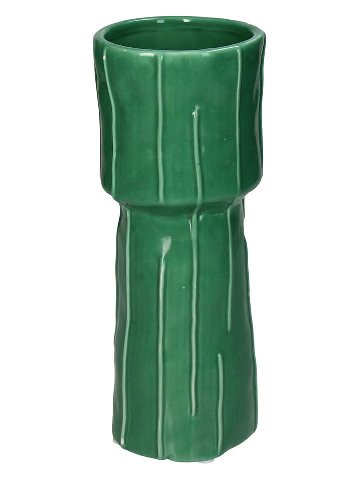 Kersten Vase in Grün - (H)22 x Ø 8,7 cm günstig kaufen onesize