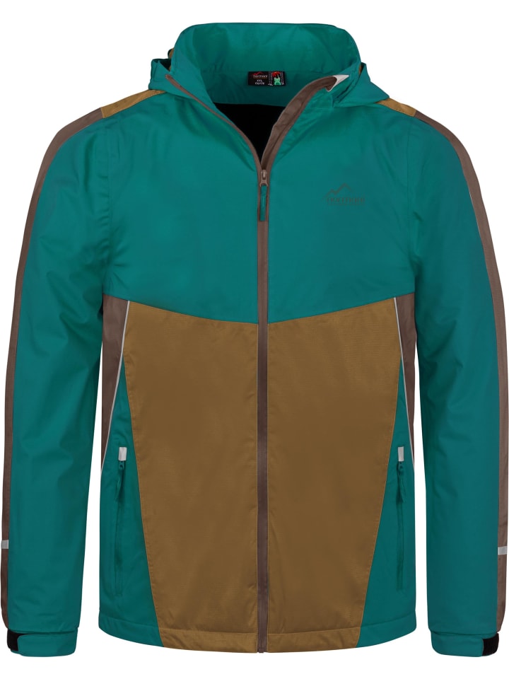 Normani Outdoor Sports Kinder Regenjacke Puyallup in Petrol günstig kaufen