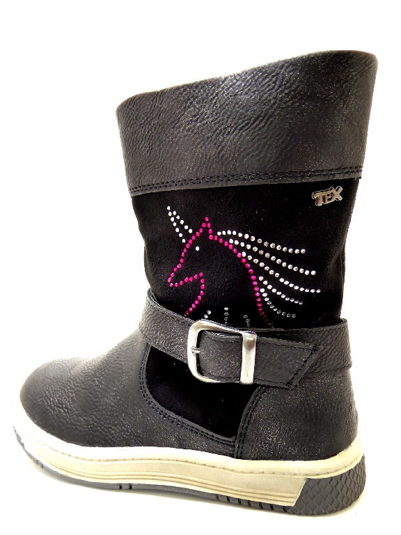 INDIGO SCHUHE Stiefel Mädchen schwarz