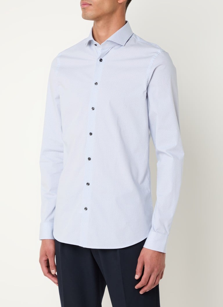 Profuomo Extra slim fit košulja s mikro uzorkom