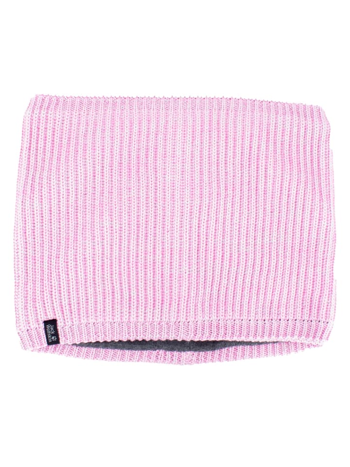 Jack Wolfskin Accessoires New White Loop Tube Wolle Fleece in Pink günstig kaufen onesize
