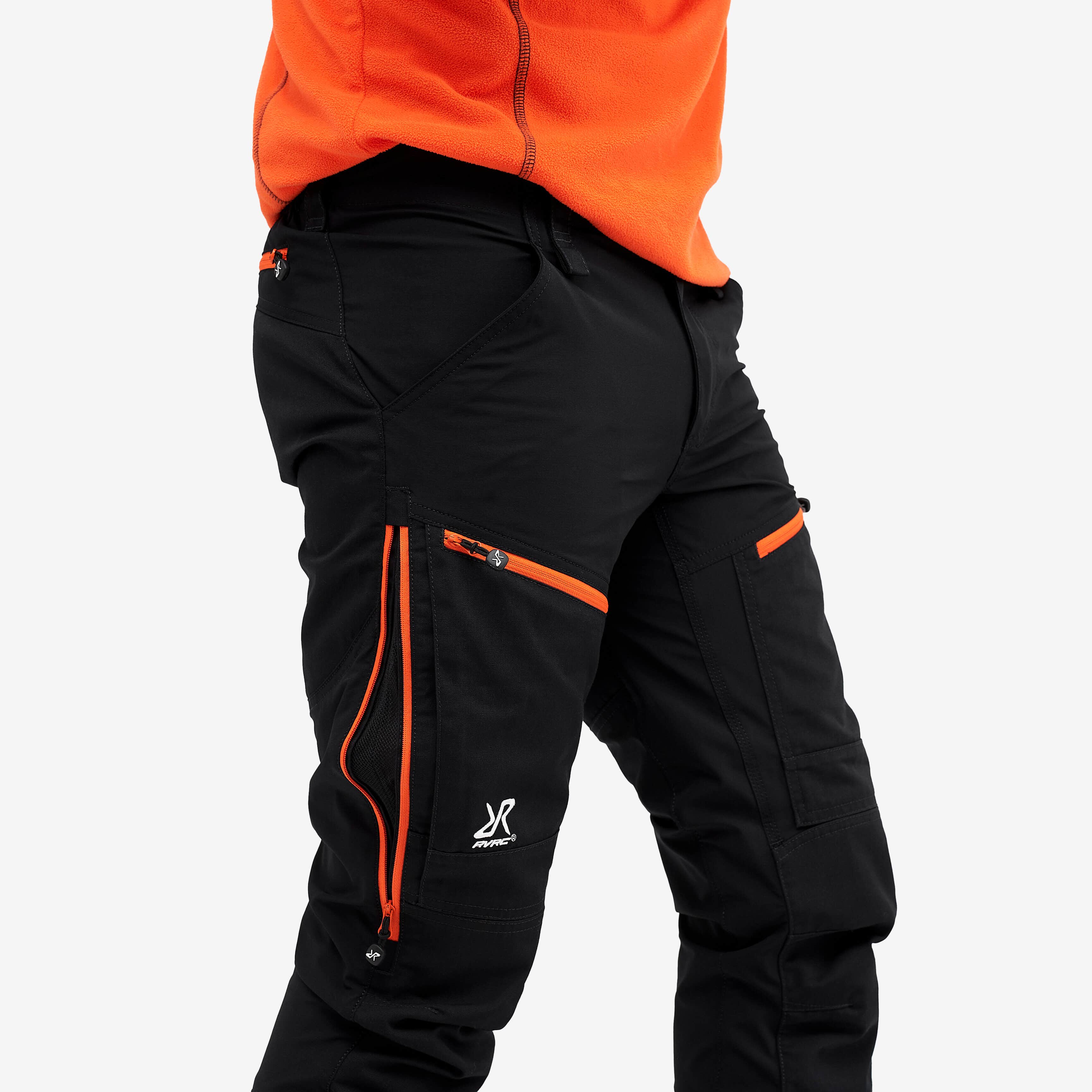 RVRC GP Pro Rescue Pants Homme Black/Orange 2.0