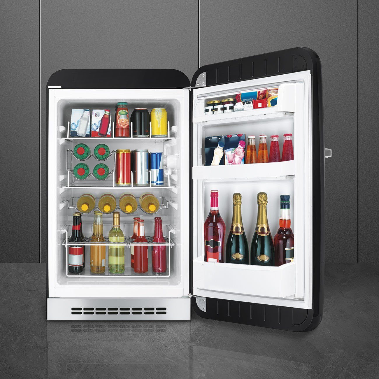 Smeg Kühlschrank FAB10HRBL5, 97 cm hoch, 54,5 cm breit