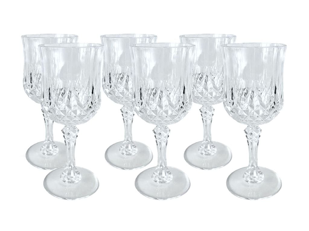 Alpina 200 ml 6er Set Kunststoff Weingläser