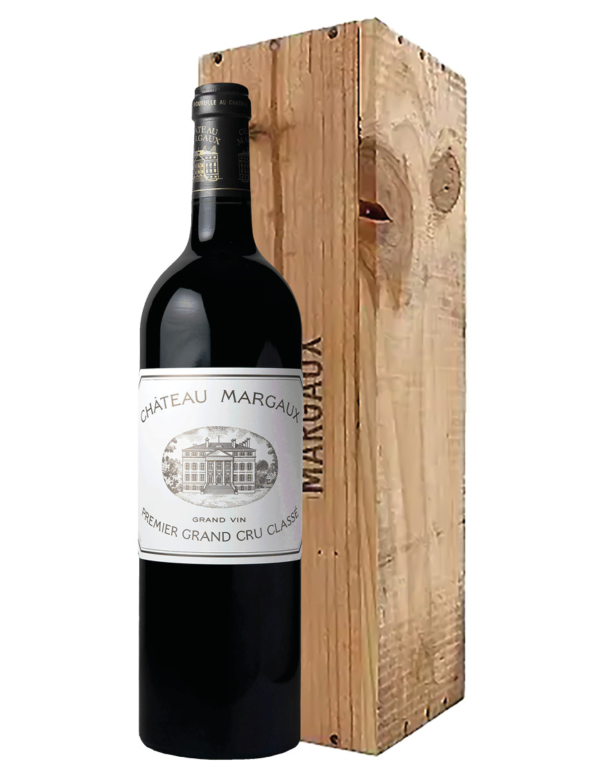 Margaux AOC 1er Cru Classé Grand Vin 2019 Château Margaux 0,75 ℓ, Caisse bois