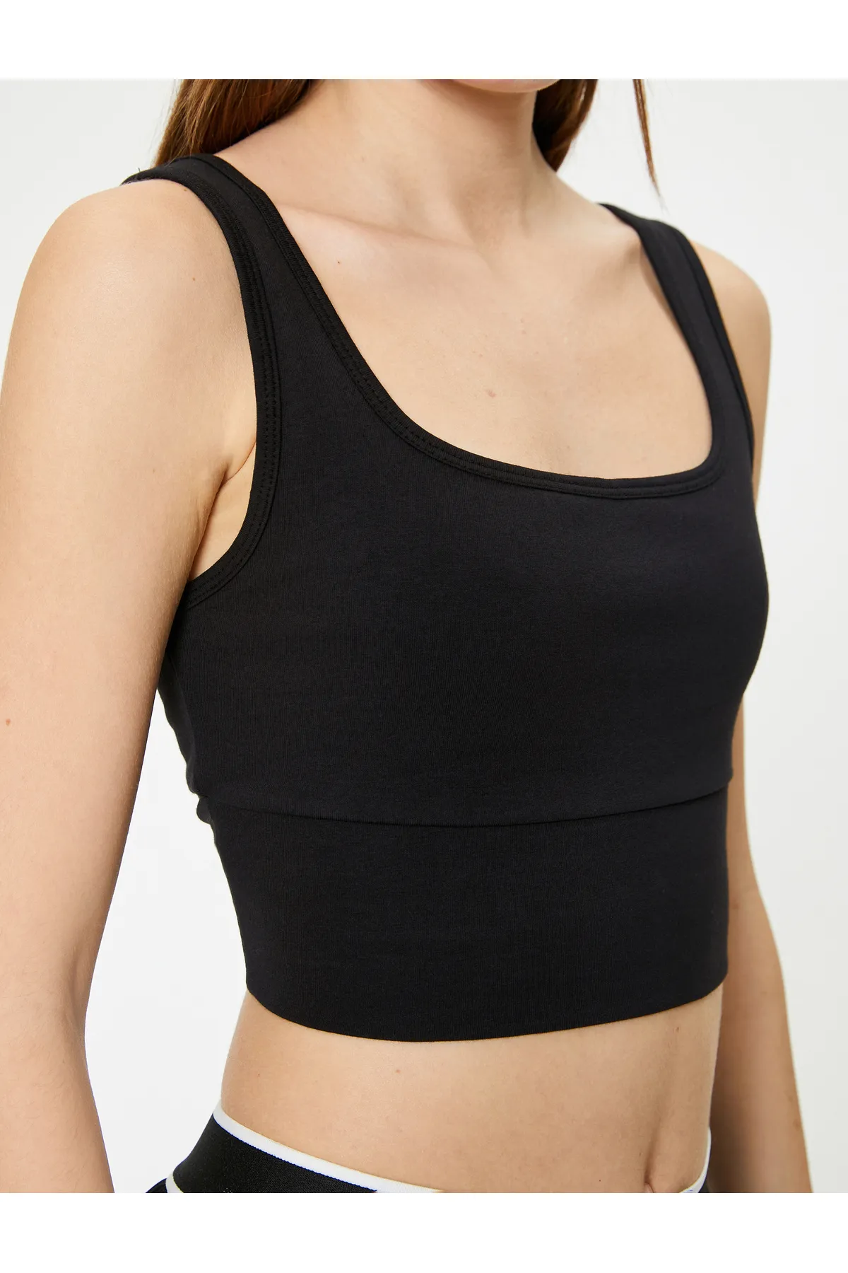 Koton  Sport-BH - Schwarz - Unifarben