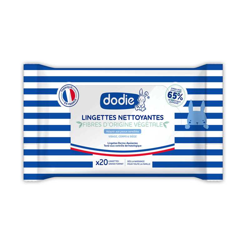 Lingettes pocket nettoyantes 3en1 x20 Dodie