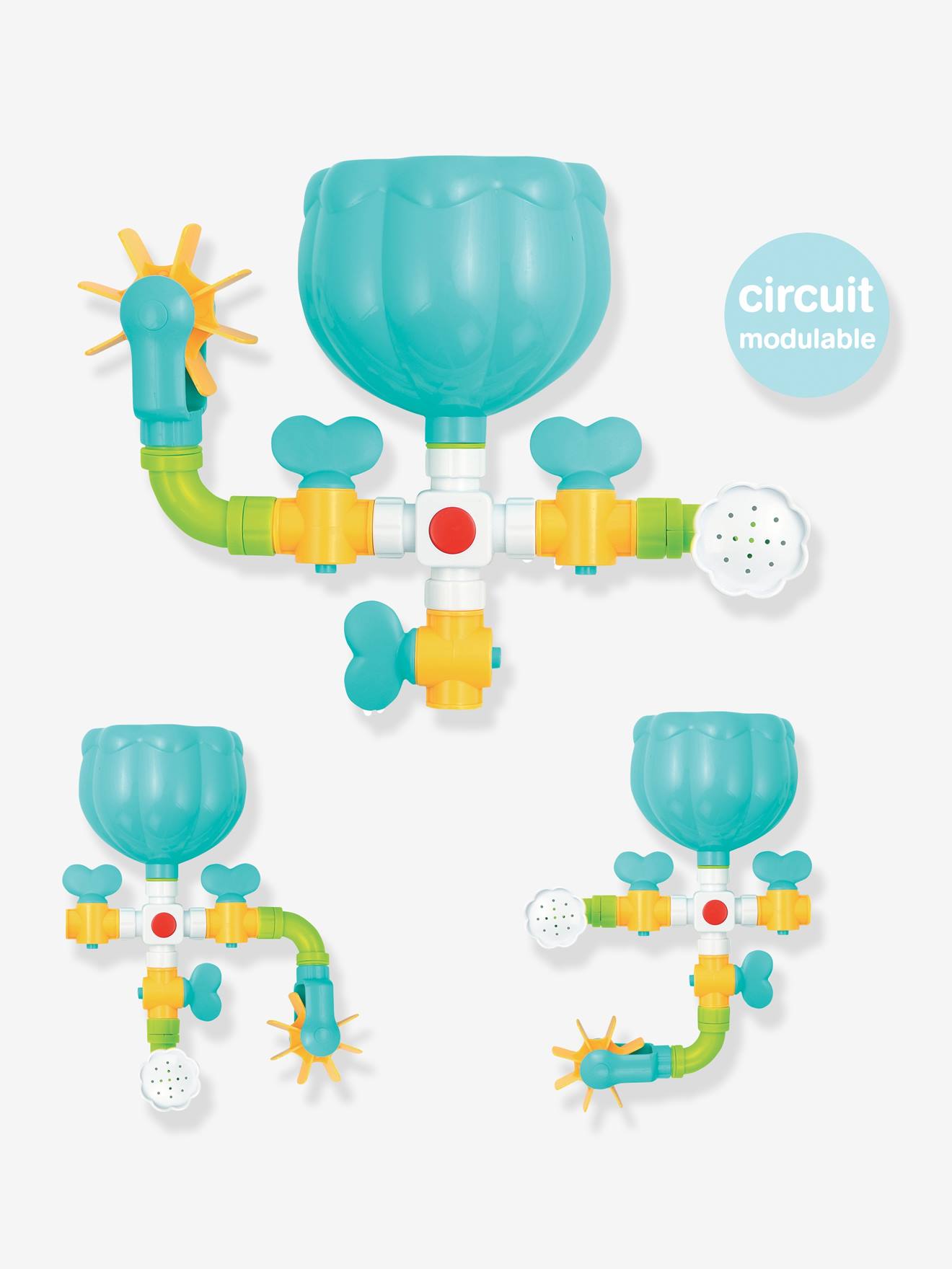 Coffret de bain Dino LUDI multicolore