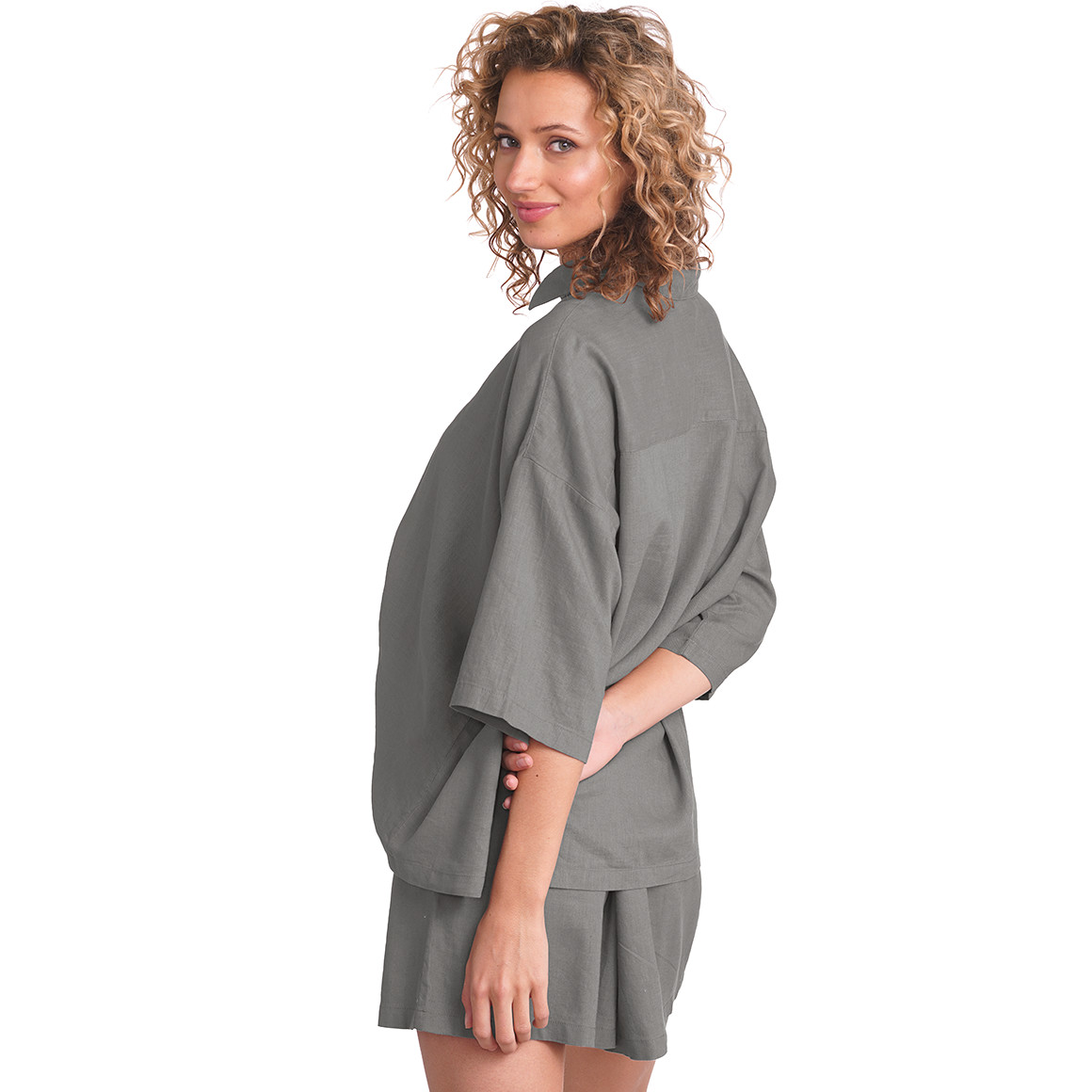 Damen Shorty aus Leinen