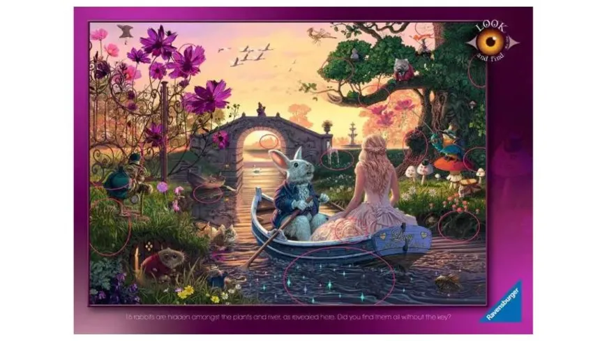 Ravensburger Puzzle - Wunderland, 1000 Teile