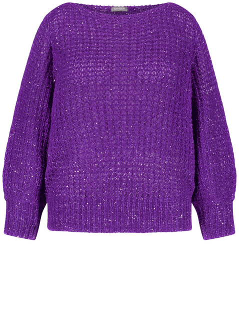 Pullover mit Pailletten-Zier