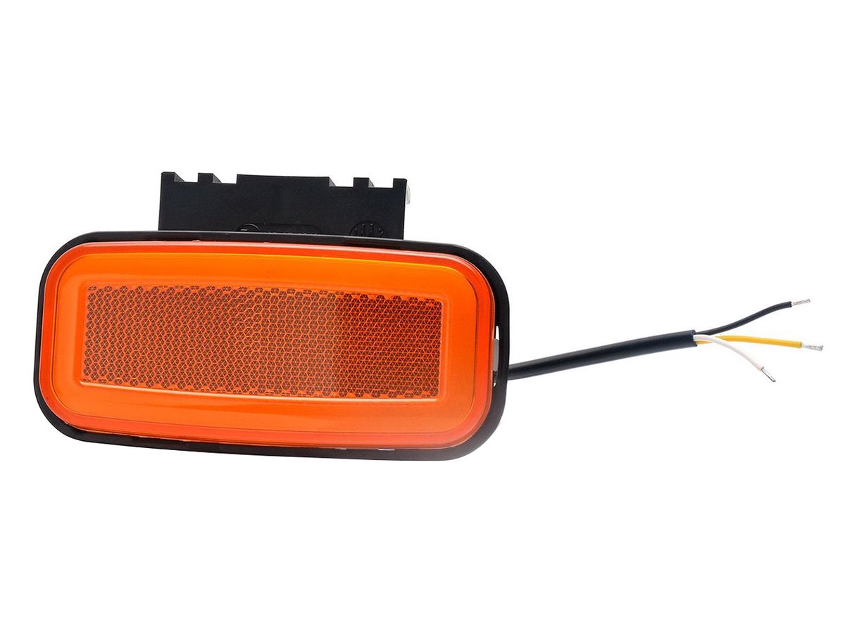 Tip-it neon orange Led seitemarkieringsleuchte mit fahrtrichtungsanzeiger