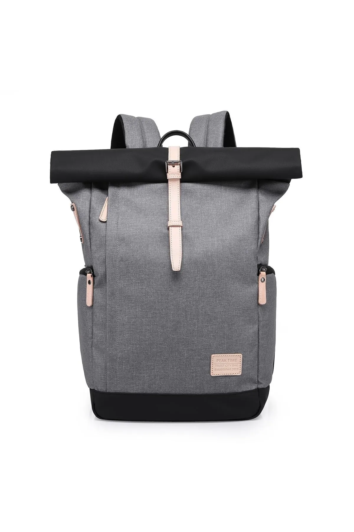 Peak Time  Rucksack - Grau - Unifarben