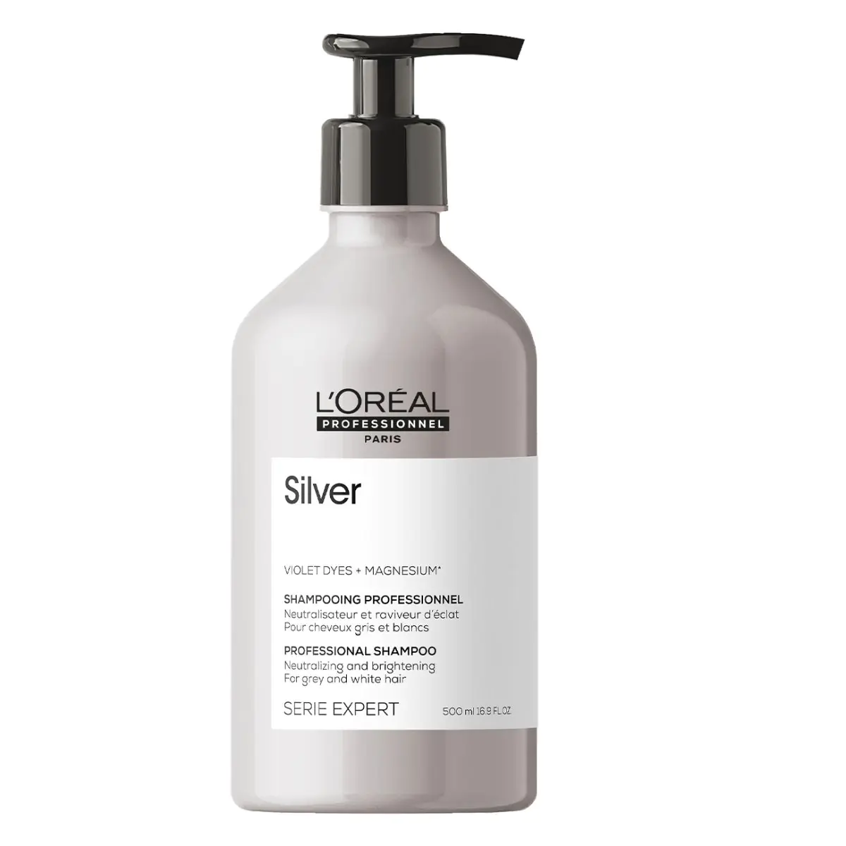 L'Oreal Professionel Paris Silver Shampoo, 500 ml