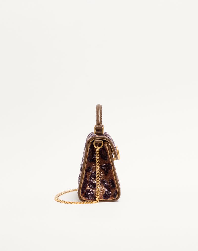 Valentino Garavani Vsling Mini Håndtaske Broderet Dyreprint