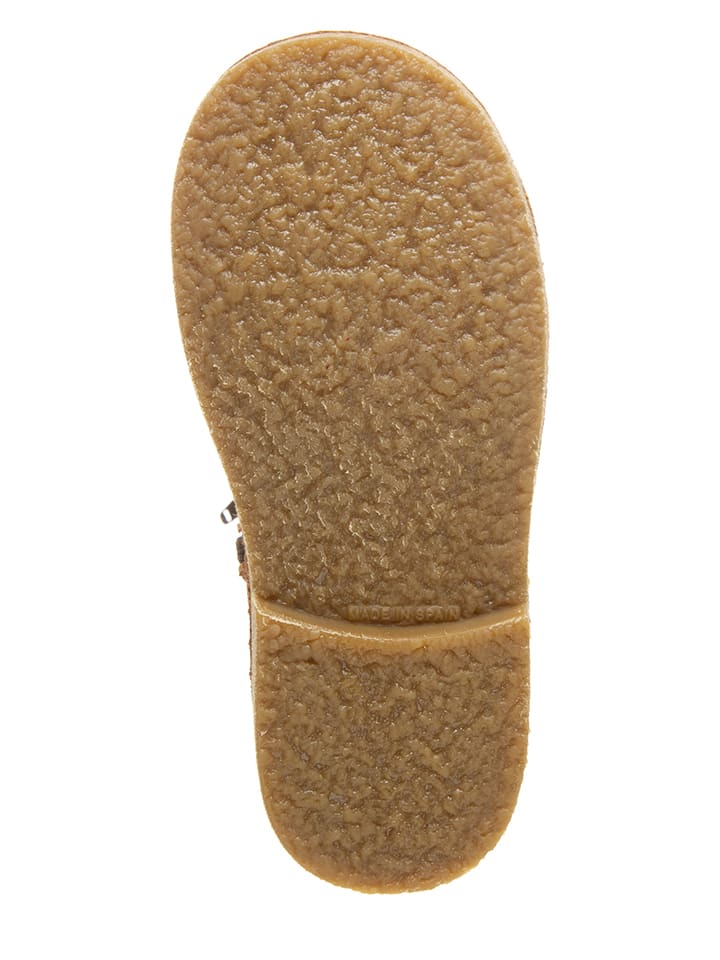 kmins Leder-Stiefel in Hellbraun günstig kaufen