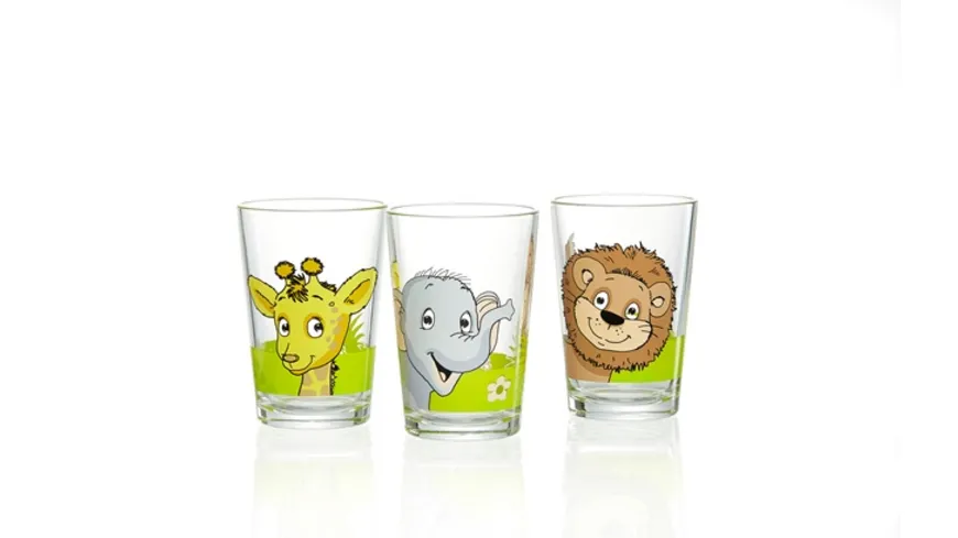 Ritzenhoff & Breker DSCHUNGELTIERE Becher 3er-Set