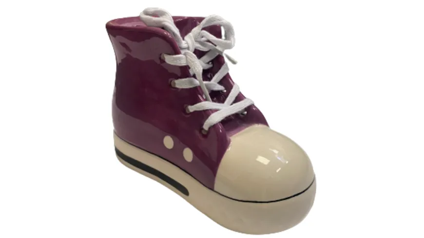 Spardose Turnschuh ca.15cm sortiert