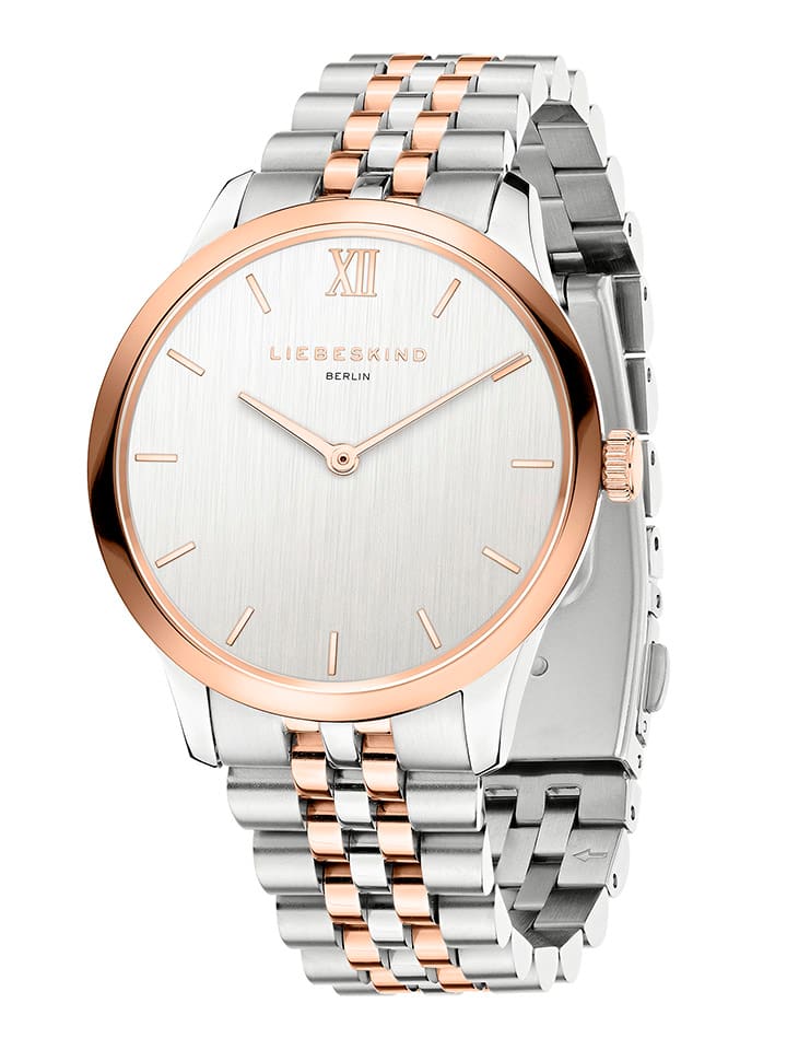 Liebeskind Quarzuhr in Silber/ Roségold günstig kaufen onesize