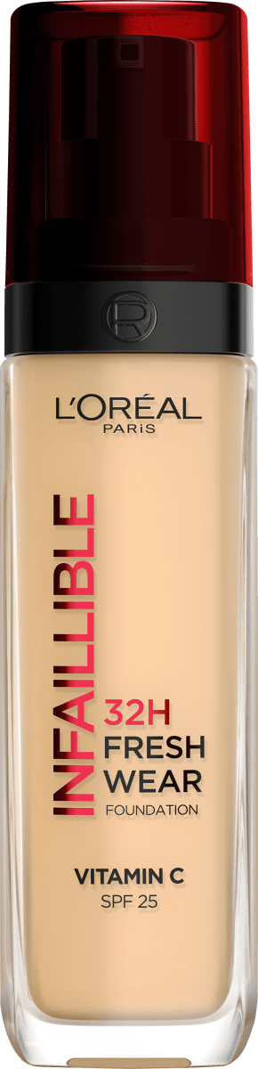 Foundation Infaillible 32H  Fresh Wear, LSF25, 125 Natural Rose, 30 ml