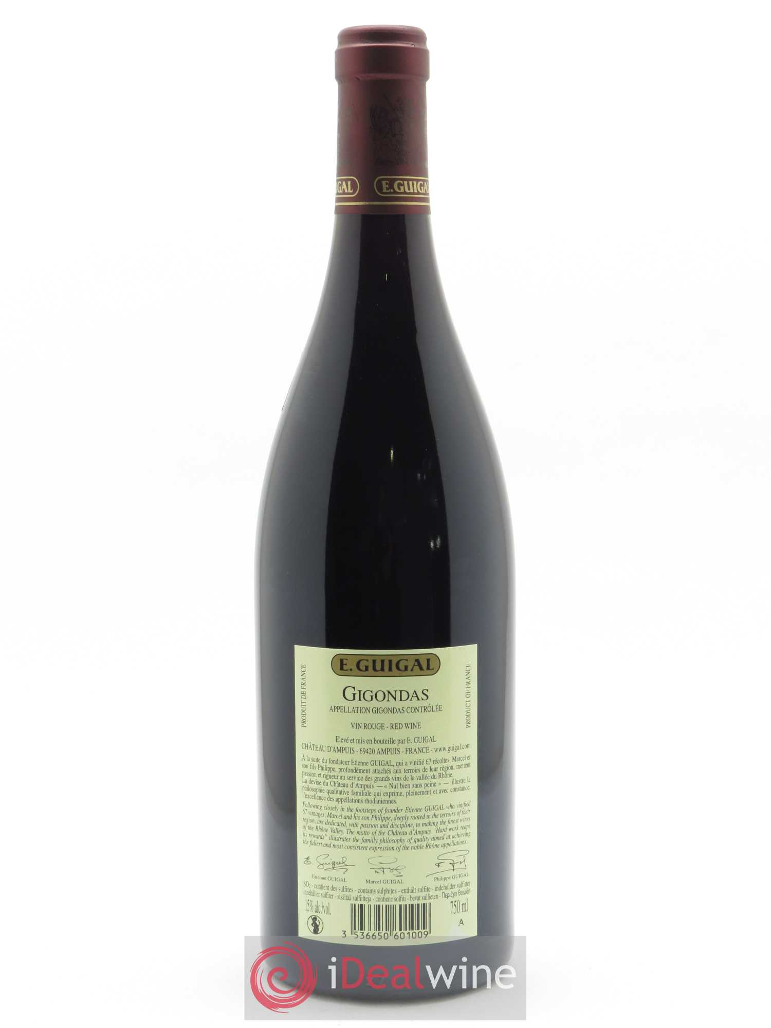 Gigondas Guigal  2017 - Lot de 1 Bouteille