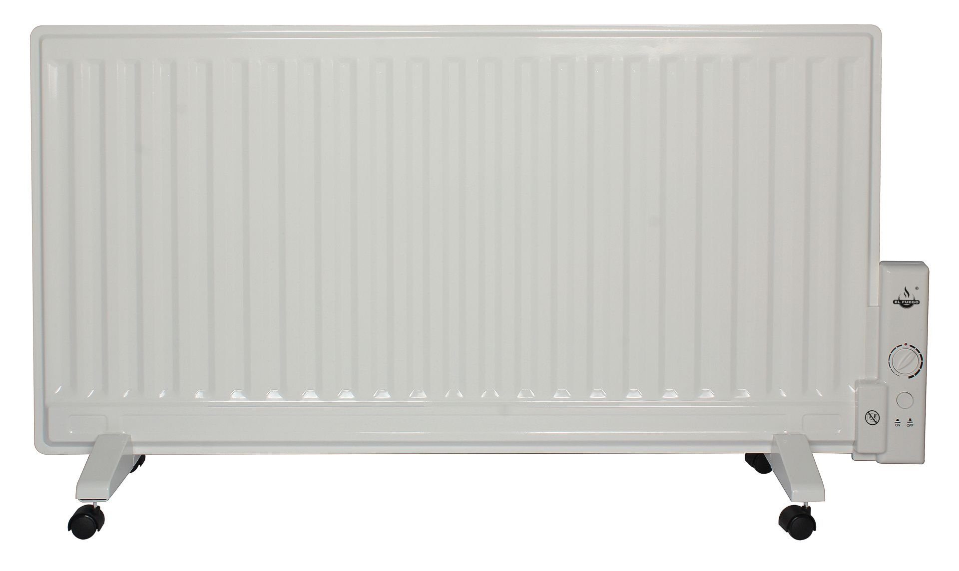 El Fuego Elektro-Heizkörper AY4964, Öl-Panelheizer 1000 W, weiß
