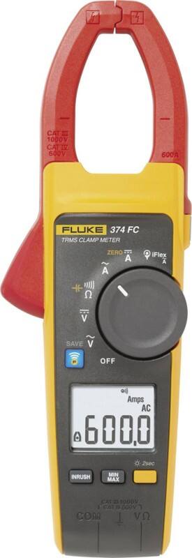 Fluke Tragbares Multimeter 4696001 Stromversorgung: Batterie Test Typ: Spannung, Strom, Widerstand, Frequenz, Kapazität