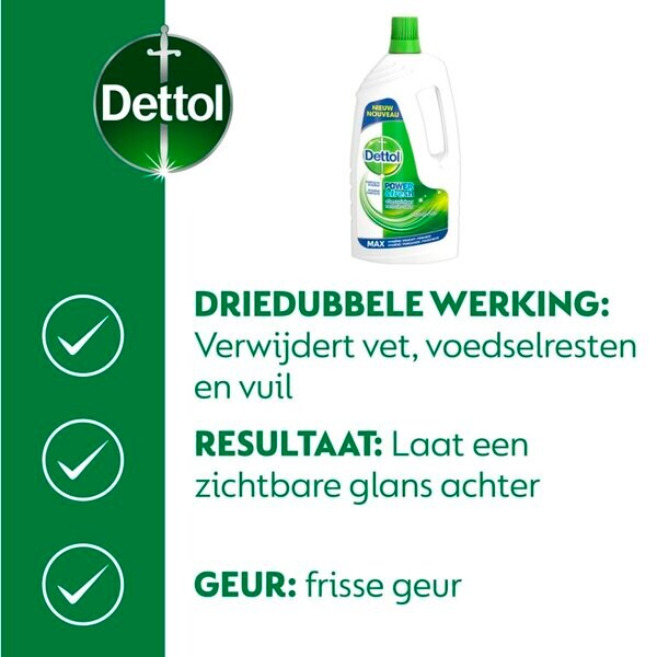 Dettol Power & Fresh Original öblítő 1500ml