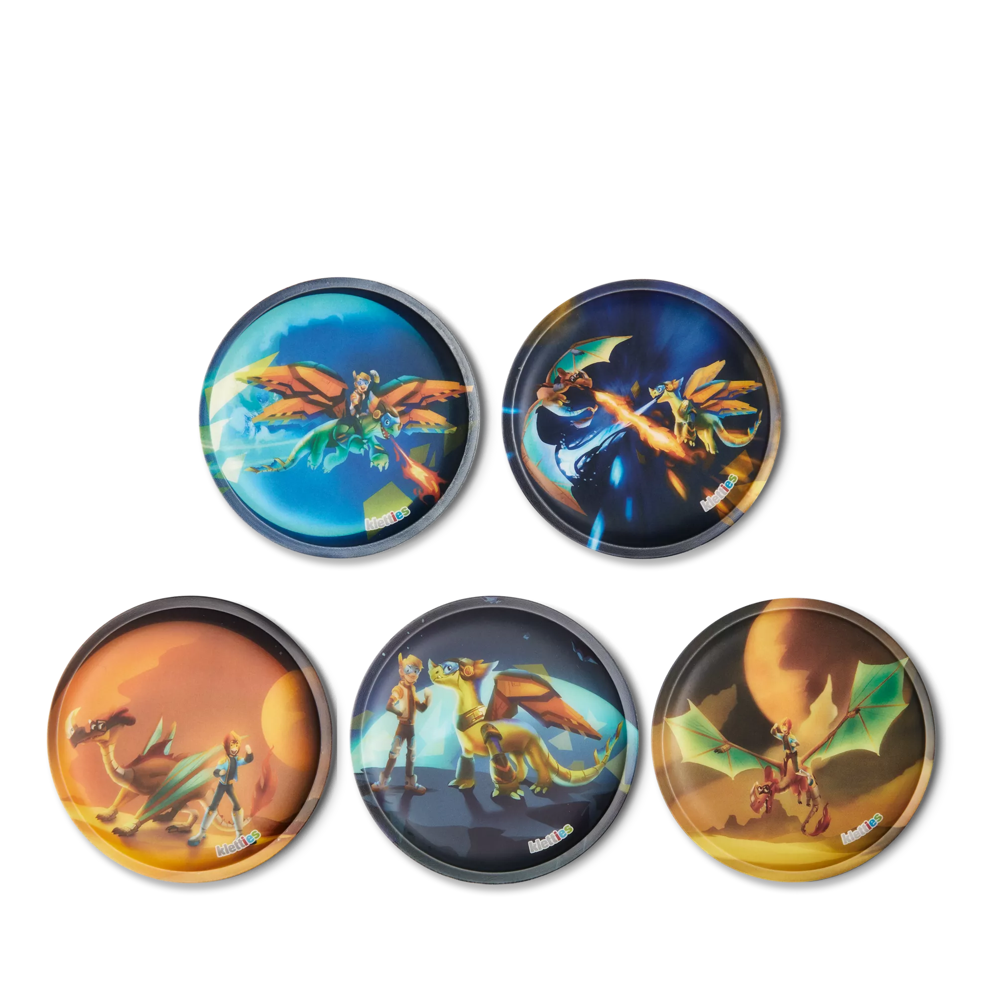 ergobag Klettie-Set Flugdrache