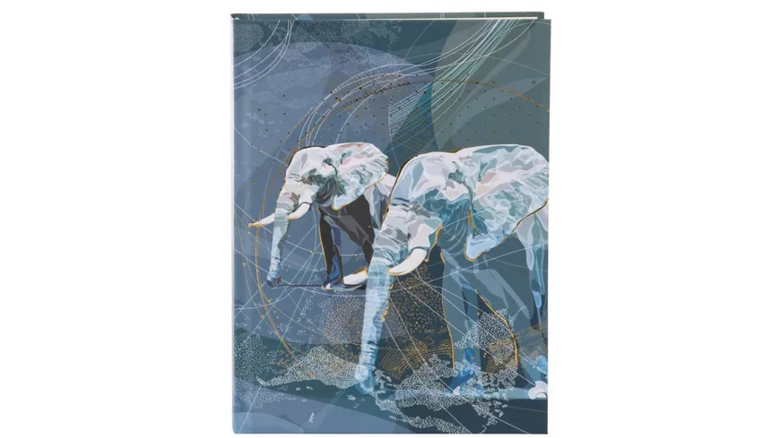goldbuch Notizbuch A5 Elefants blanko
