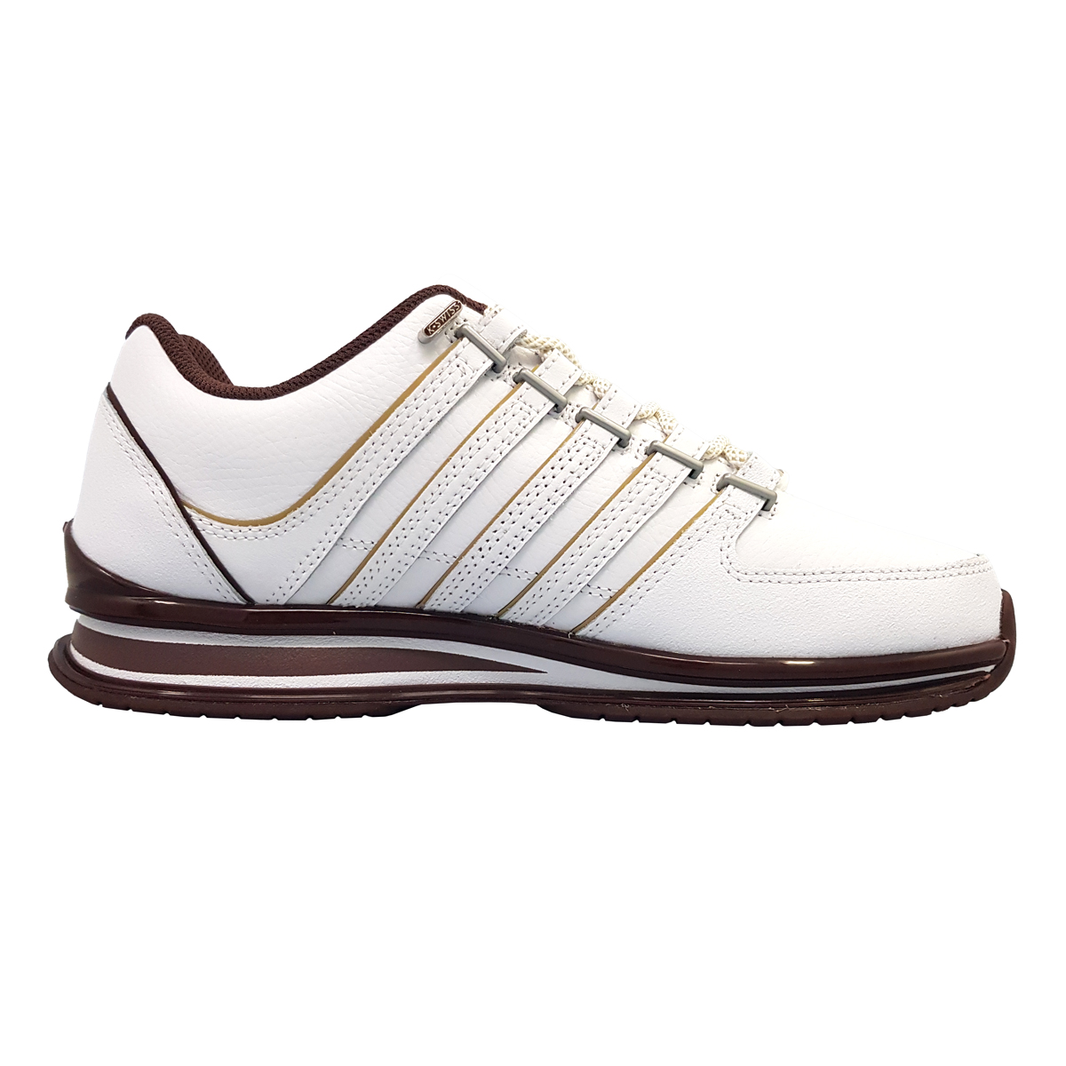K-Swiss 01235-172-M Weiß white/brown