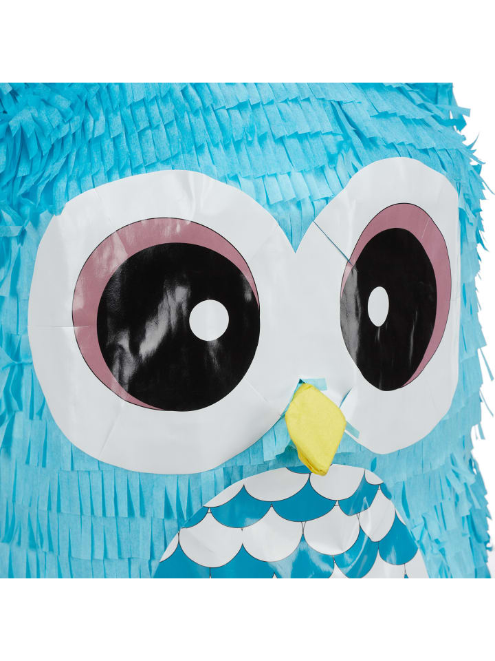 relaxdays Pinata Eule in Blau günstig kaufen onesize