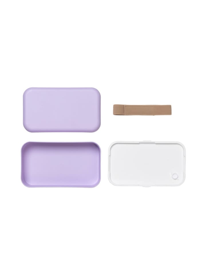 FABELAB Lunchbox in Flieder - (B)18,7 x (H)6,3 x (T)10,7 cm günstig kaufen onesize