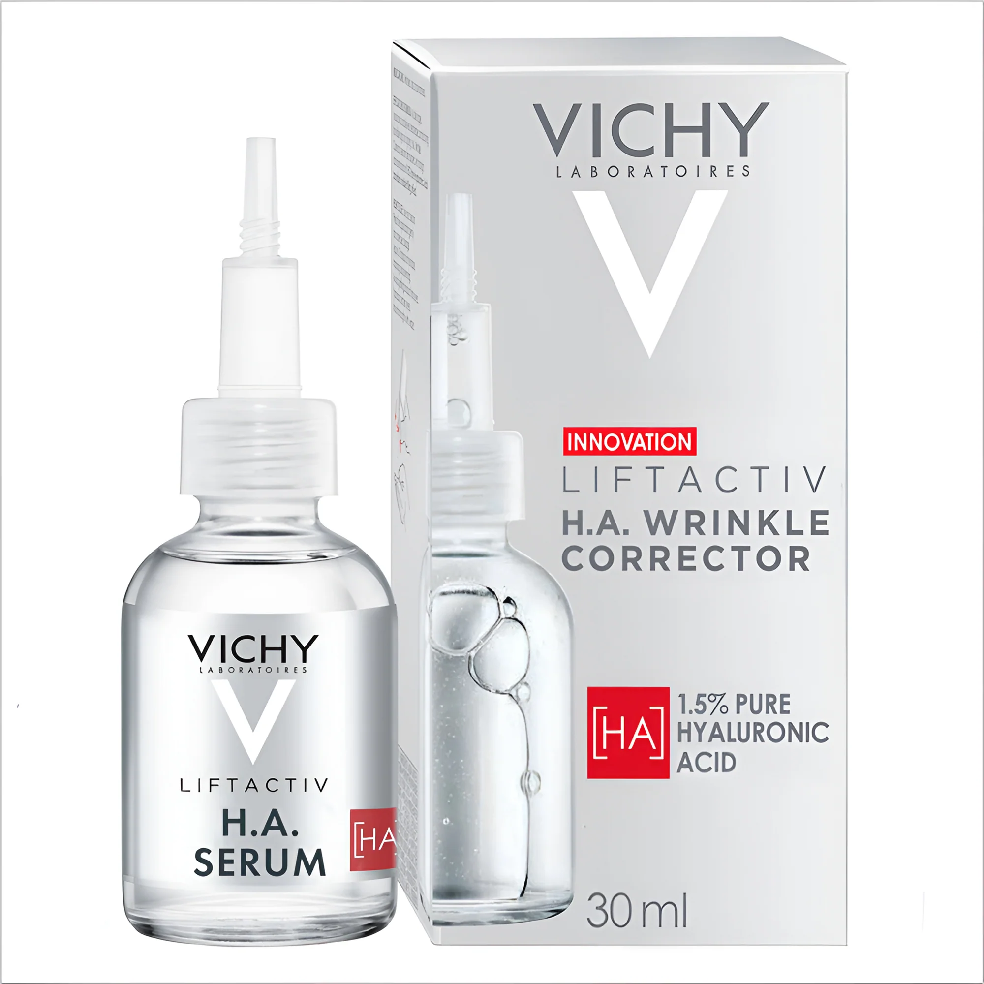 Liftactiv Liftactiv HA Epidermic Filler Serum - Kiinteyttävä kasvoseerumi, Ryppyjä ehkäisevä kasvoseerumi