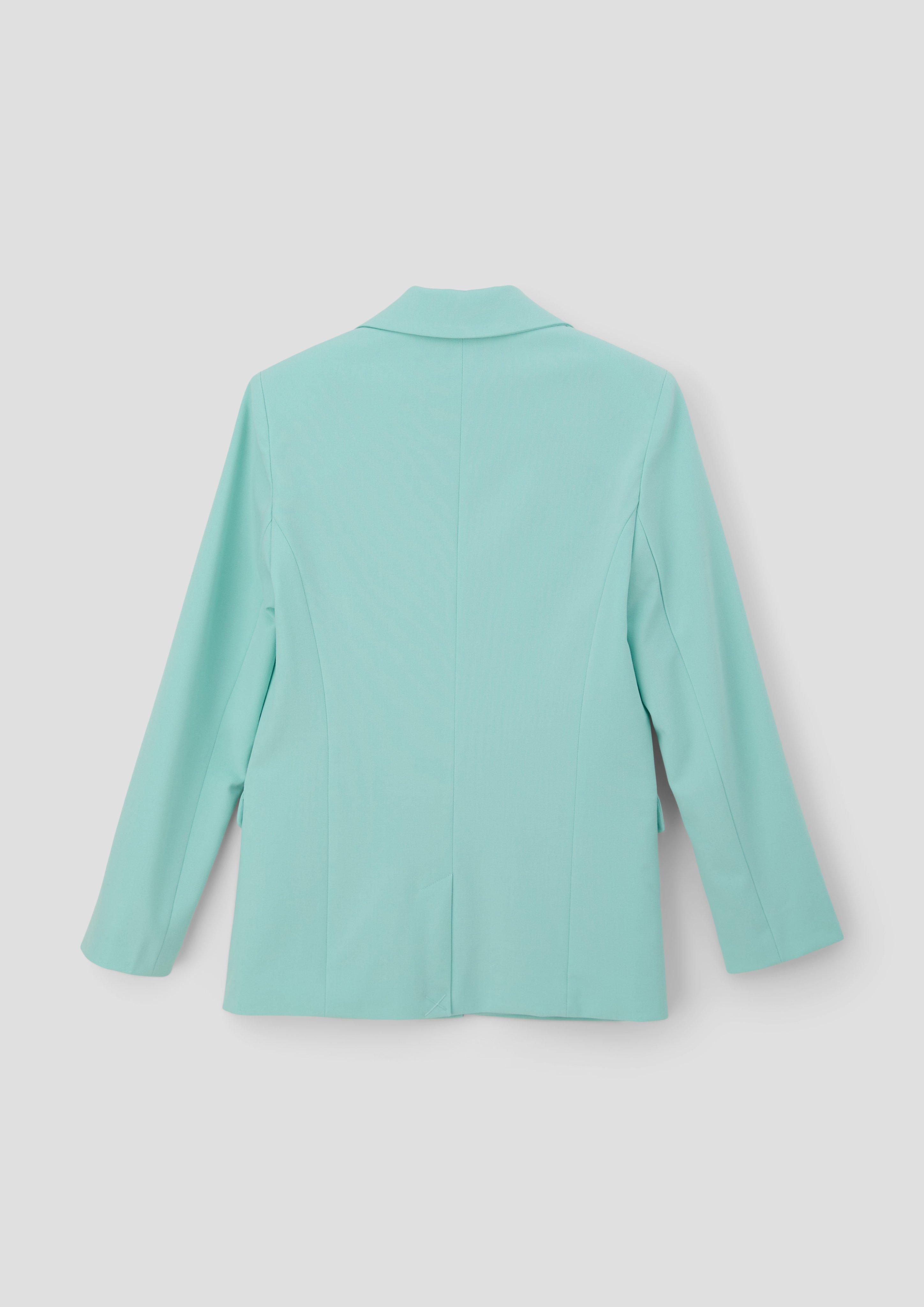 Twill-Blazer aus Viskosemix  2145576-6068