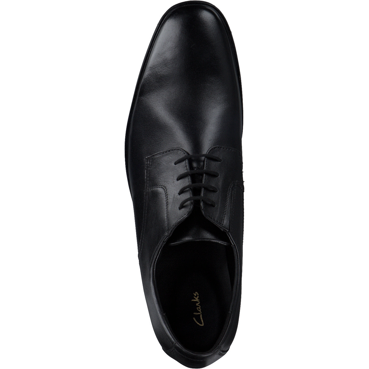 Clarks Howard Walk 2616, Halbschuhe, Herren, BLACK LEATHER