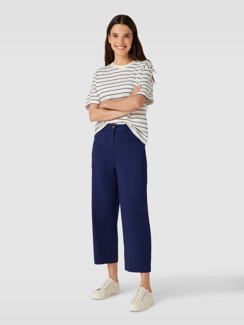 Jeans im 5-Pocket-Design Modell 'Bella' in marineblau