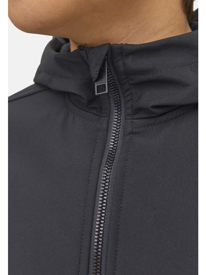 JACK & JONES Junior Softshelljacke 'Basic' in schwarz günstig kaufen