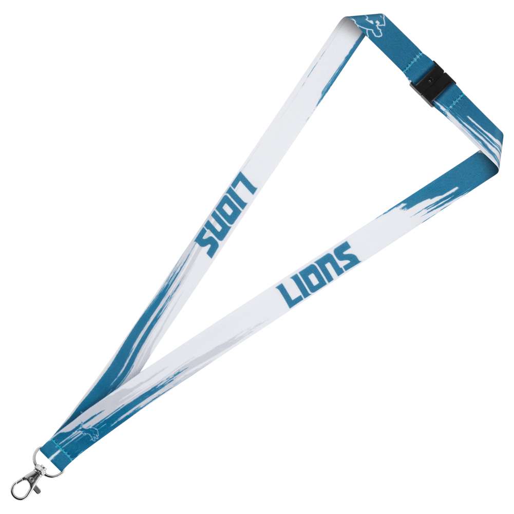 Detroit Lions NFL Fan Schlüsselband mit Tickethülle LYNNFPAINTDL
