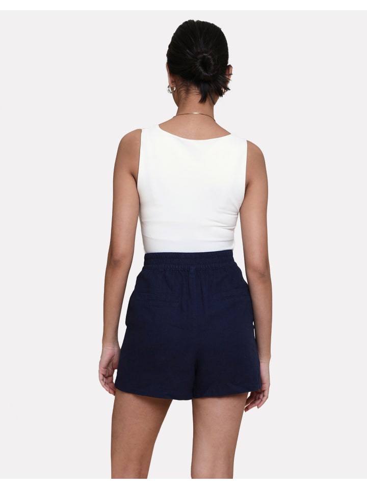 Threadbare Shorts THB Cactus Class Linen Short in Navy günstig kaufen