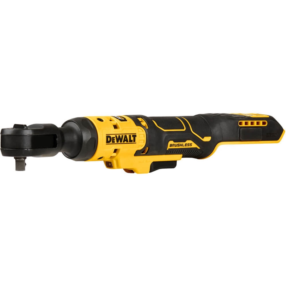 Cheie cu clichet fără fir DeWalt DCF513N-XJ, unghi drept, 3/8