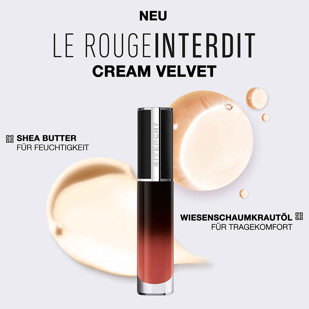 Givenchy Lippen Le Rouge Interdit Cream Velvet