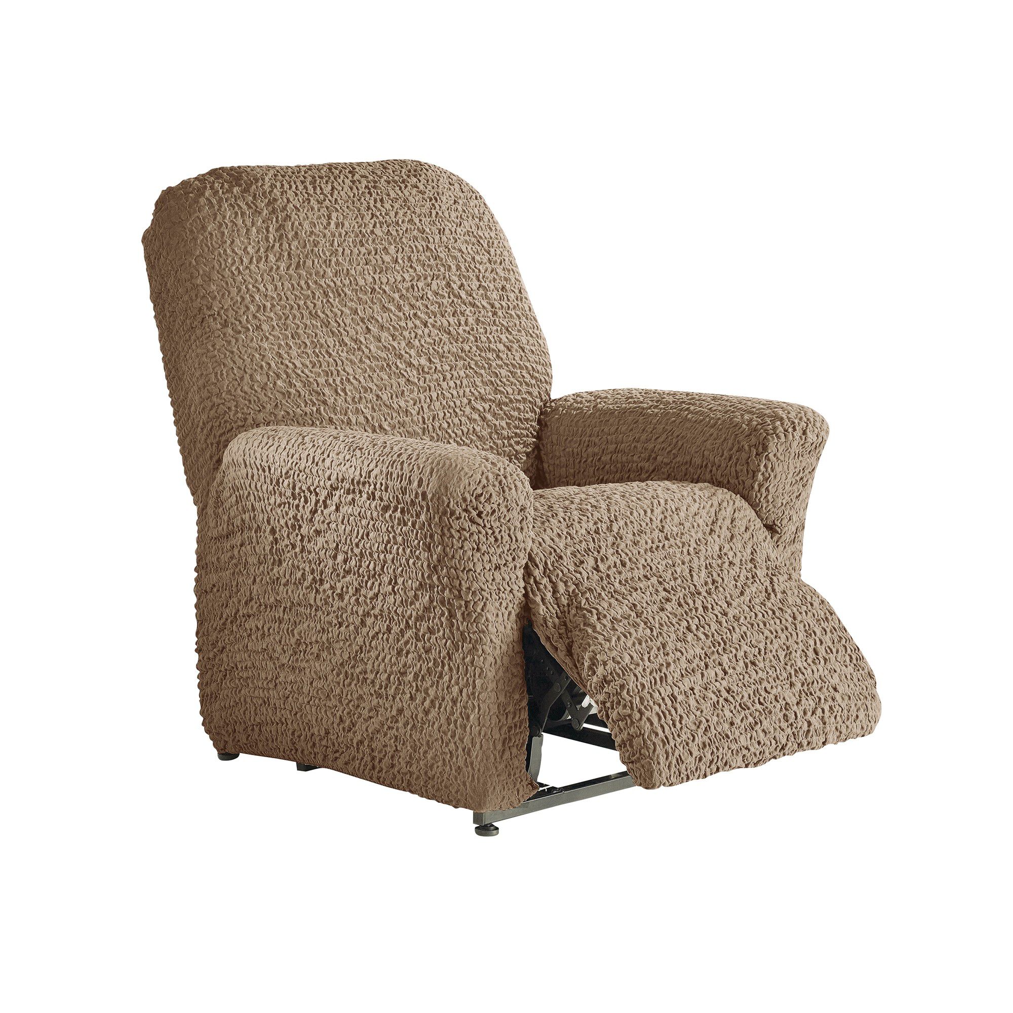 Housse gaufrée bi-extensible spéciale fauteuil relaxation