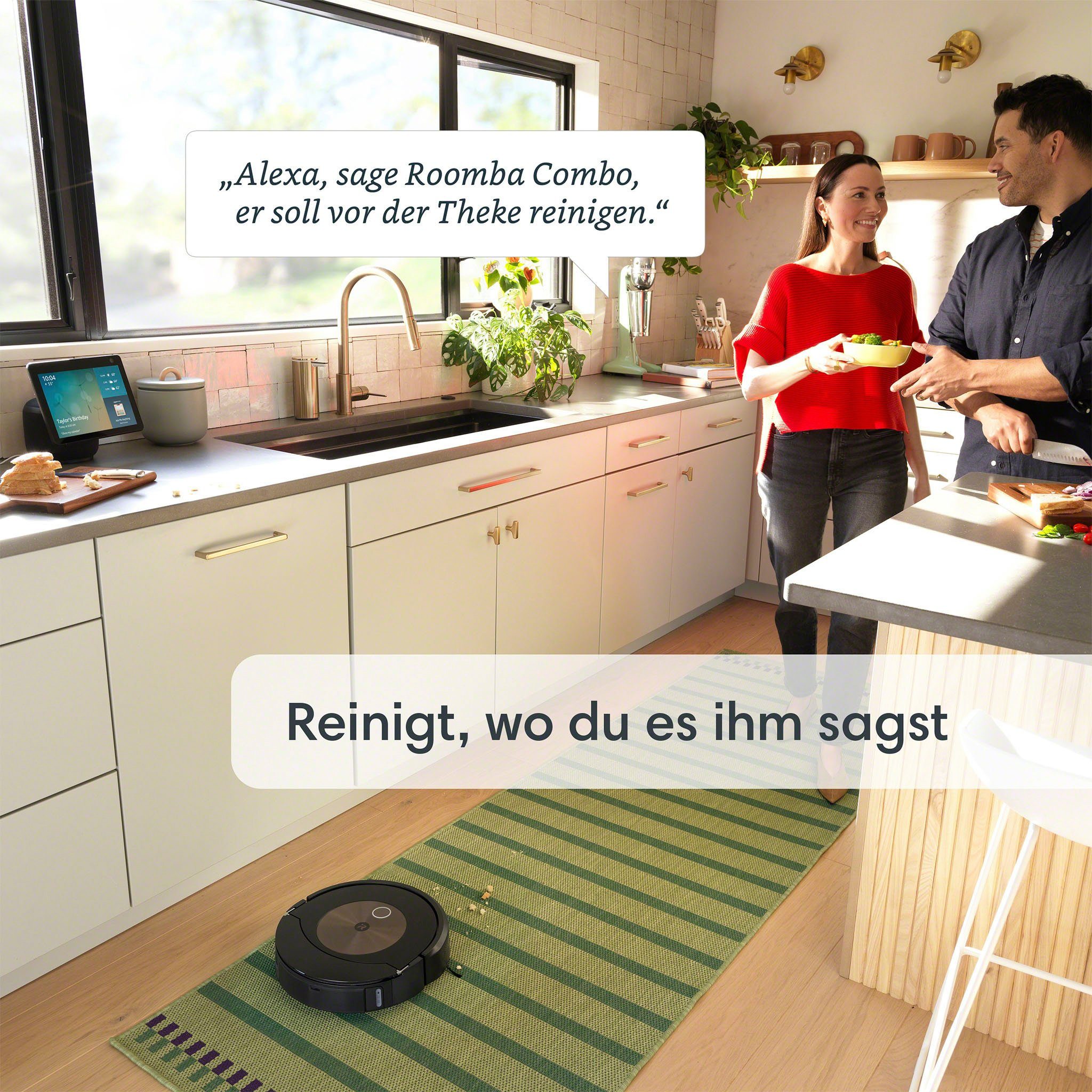 iRobot Nass-Trocken-Saugroboter Roomba Combo j9+ (c9758)