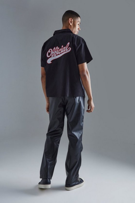 Short Sleeve Boxy Poplin Official Shirt