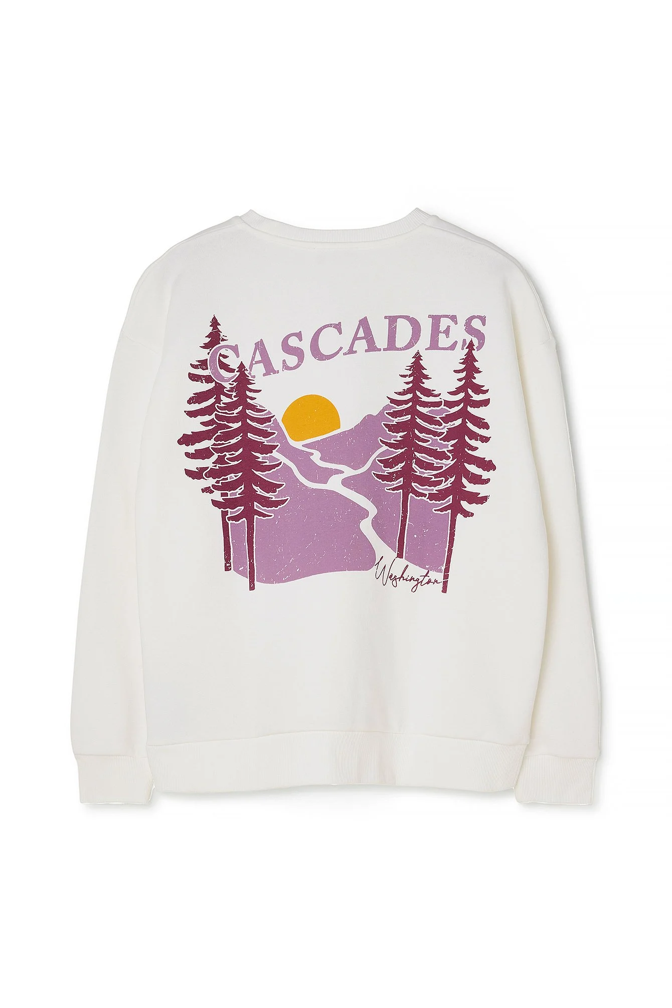 Pullover mit Stadt-Aufdruck