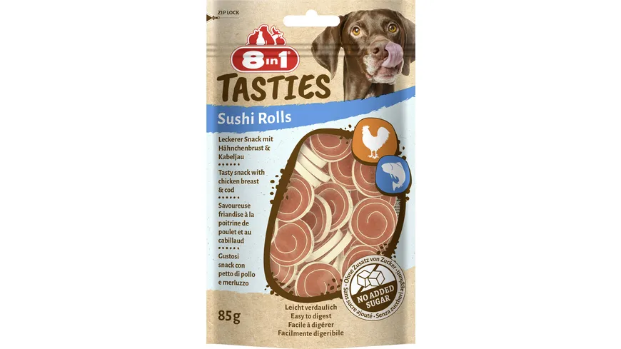 8in1 Tasties Sushi Rolls 85 g