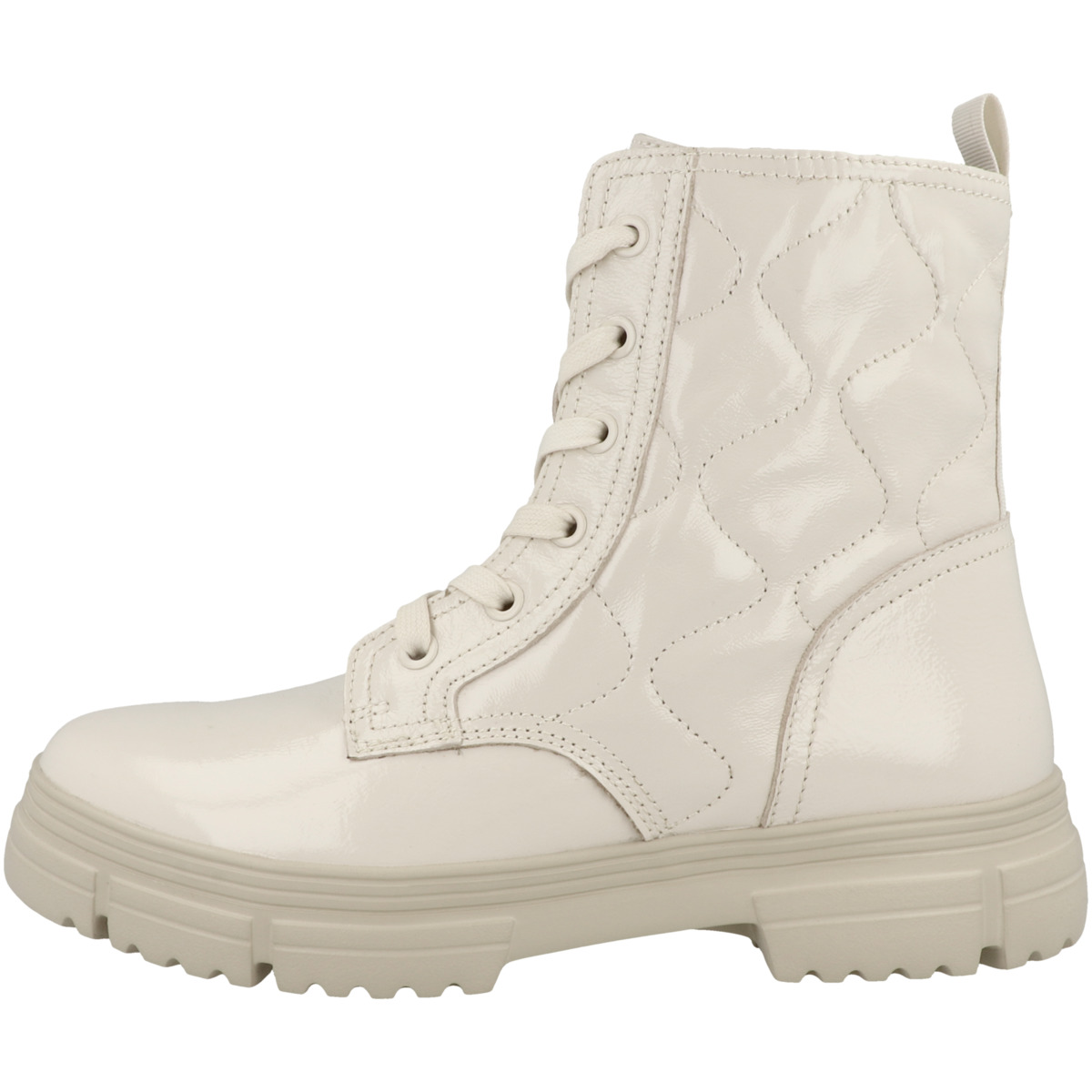 CAPRICE 9-25207-29 Schnürboots creme