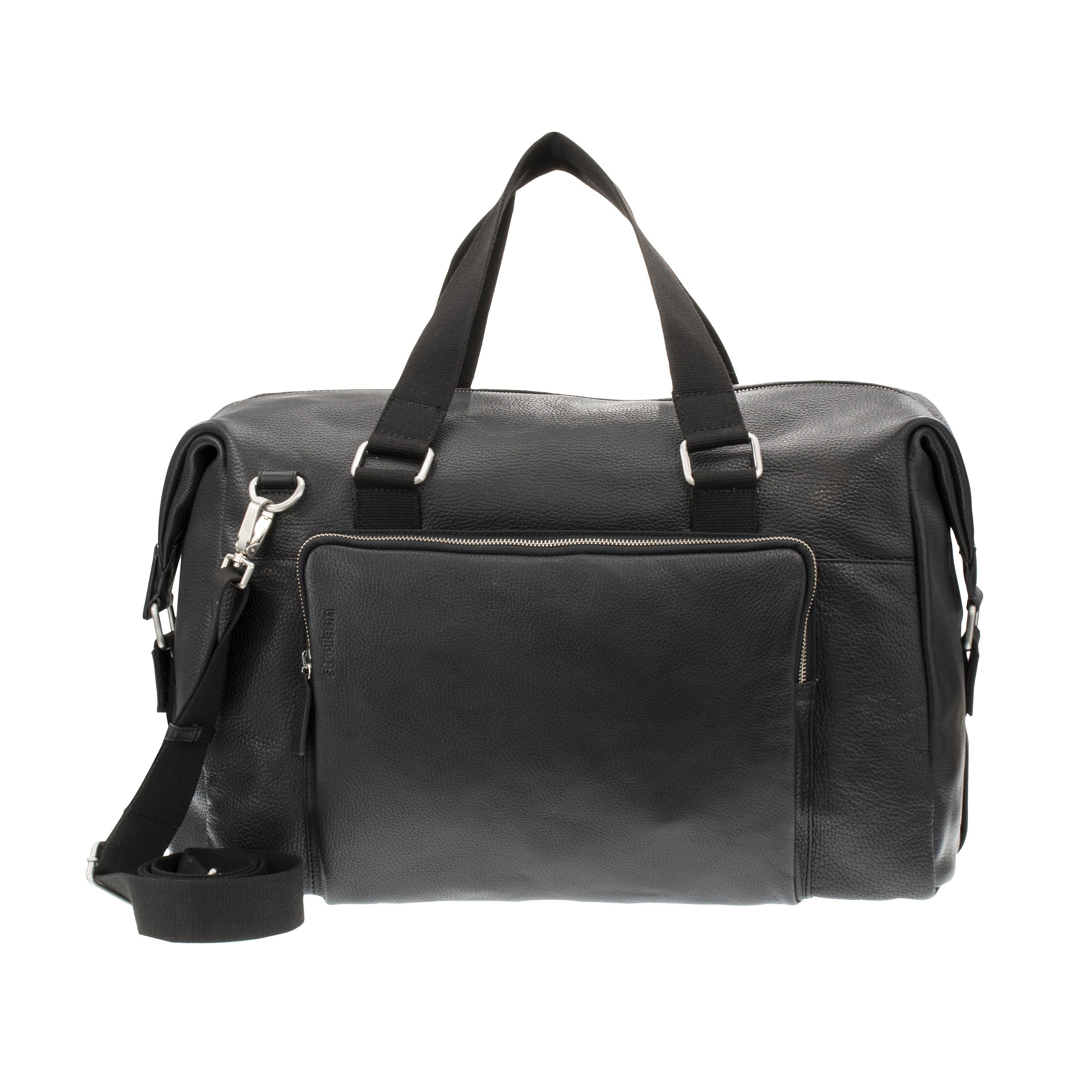Strellson Weekender kennington, outer: leather, inner: polyester