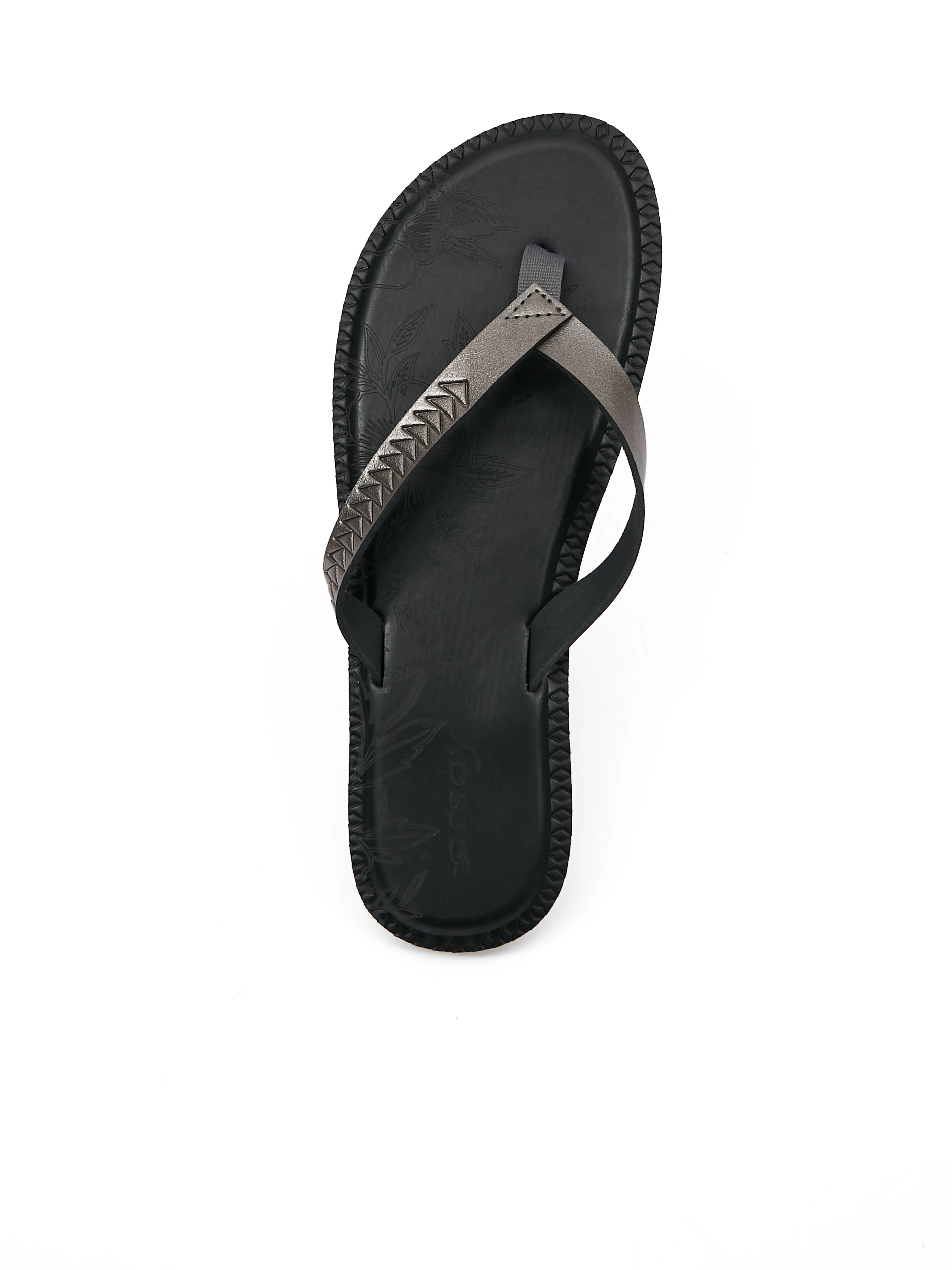 Schwarze Damen-Flip-Flops ORSAY